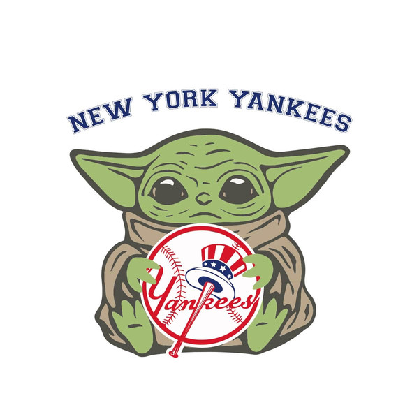 New York Yankees Baby Yoda Sport Logo Team Gift SVG.jpg