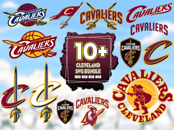 10 Files Cleveland Cavaliers Svg Bundle, Cleveland Cavaliers NBA Svg.png