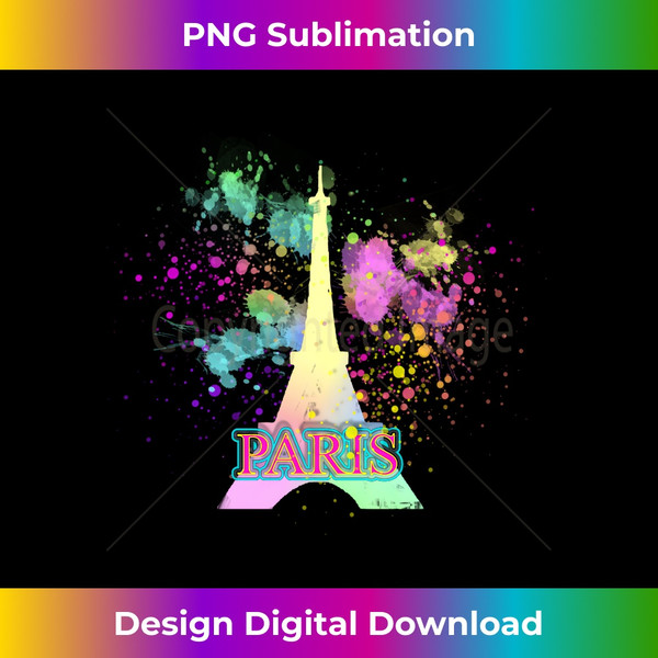 QH-20240115-21693_Paris Eiffel Tower Artistic Rainbow Paint Splat Long S  1283.jpg