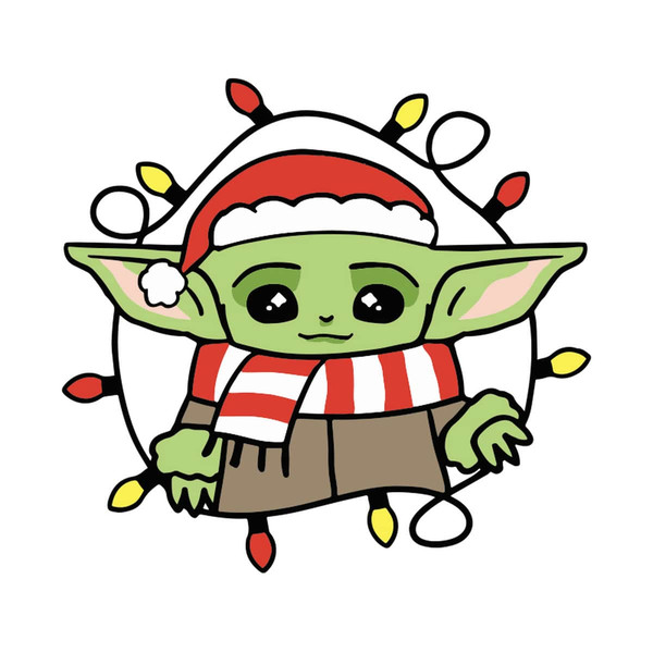 Baby Yoda With Christmas Lights PNG.jpg