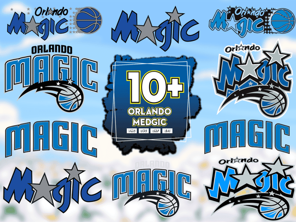 10 Files Orlando Magic Svg Bundle, Orlando Magic Logo NBA.png