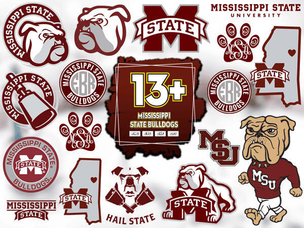 14 Files Mississippi State Bulldogs Football Svg Bundle, MS Bulldogs Logo Svg.png