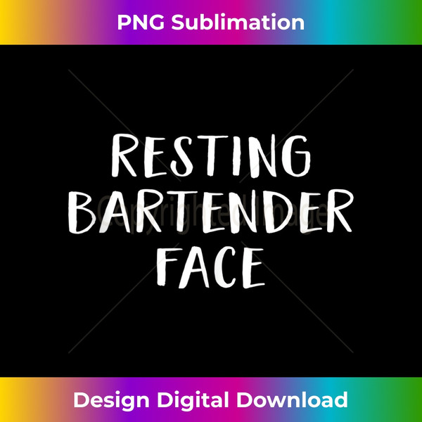 HE-20240121-2058_Funny Bartending Gift Apparel Resting Bartender Face Tank Top 1228.jpg