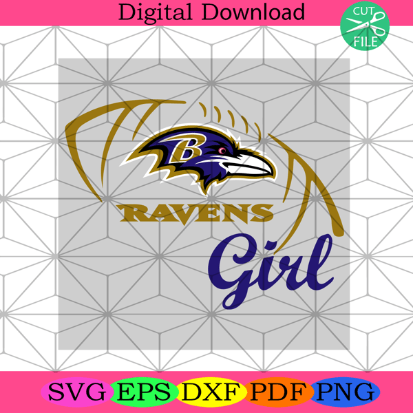 Ravens Girl Svg Sport Svg, Football Svg, Football Teams Svg, NFL Svg.png