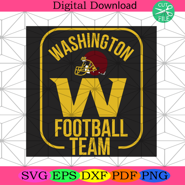 Washington Football Team Svg Sport Svg, Washington Team Svg - SilkySVG.png