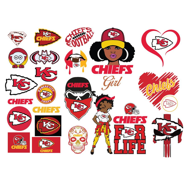 24 Files Kansas City Chiefs Logo Bundle Svg Sport Kansas City Chiefs Football Nfl Svg Super Bowl Svg.jpg