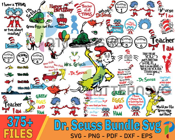 375 Files Dr. Seuss Bundle Svg, Hat Off Seuss Svg, The Cat In The Hat Svg, Mrs Grinch Dr Seuss Svg.jpg