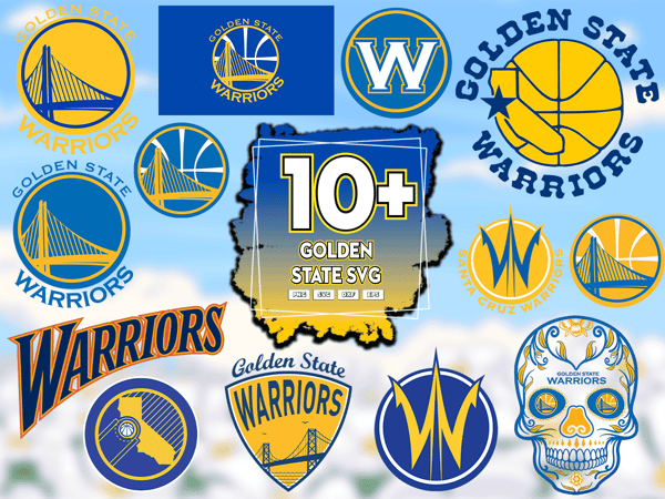 10 Files Golden State Svg Bundle, Golden State NBA Lovers.png