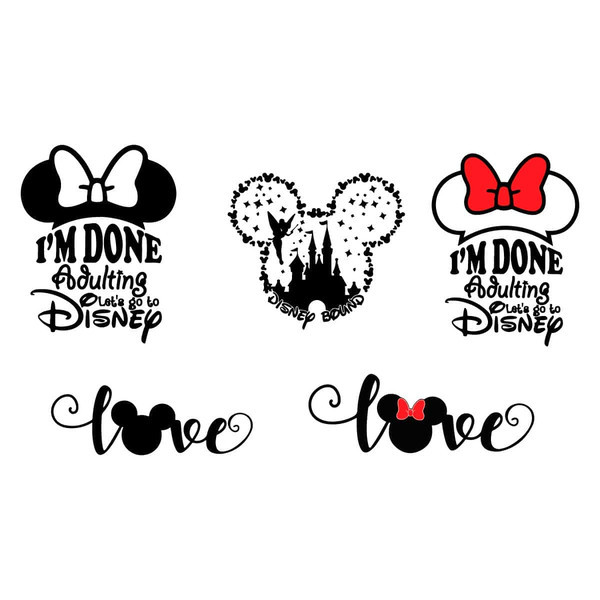 I'm Done Adulting I'm Going To Disney Bundle Svg, Mickey Mimi Valentine's Day Svg, Mickey Lovers Svg.jpg