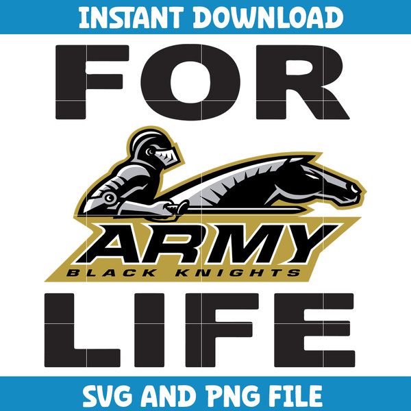 Army Black Knights University Svg, Army Black Knights svg, Army Black Knights University, NCAA Svg, Ncaa Teams Svg (11).png