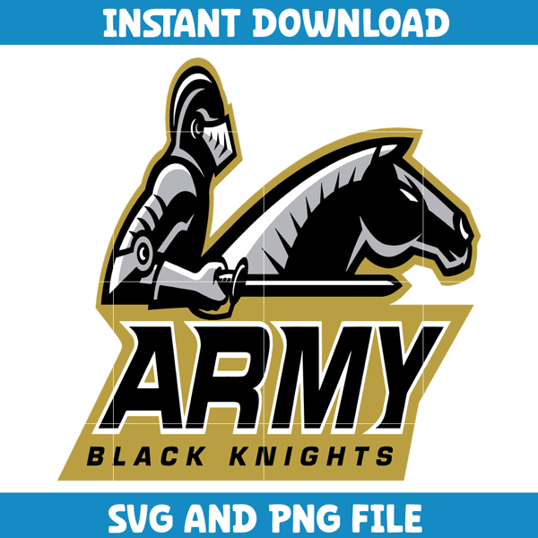 Army Black Knights University Svg, Army Black Knights svg, Army Black Knights University, NCAA Svg, Ncaa Teams Svg (13).png