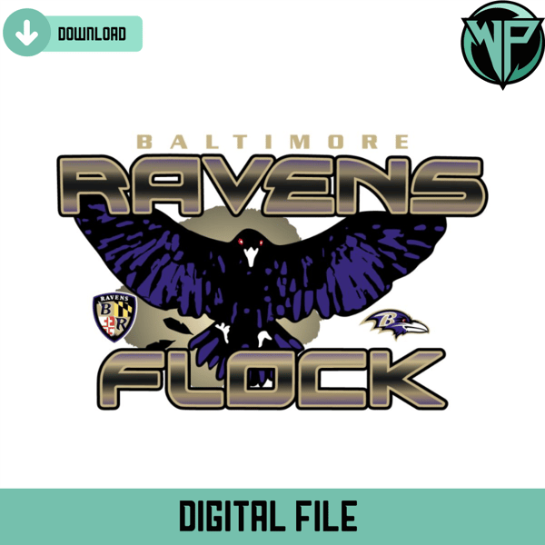 Baltimore Ravens Flock Svg Digital Download - Gossfi.com.jpg