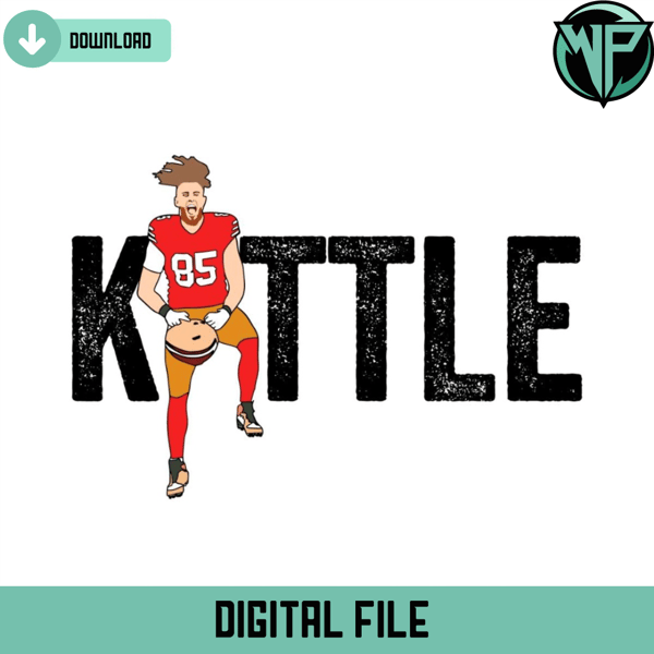 George Kittle 85 San Francisco 49ers Football Player Svg - Gossfi.com.jpg