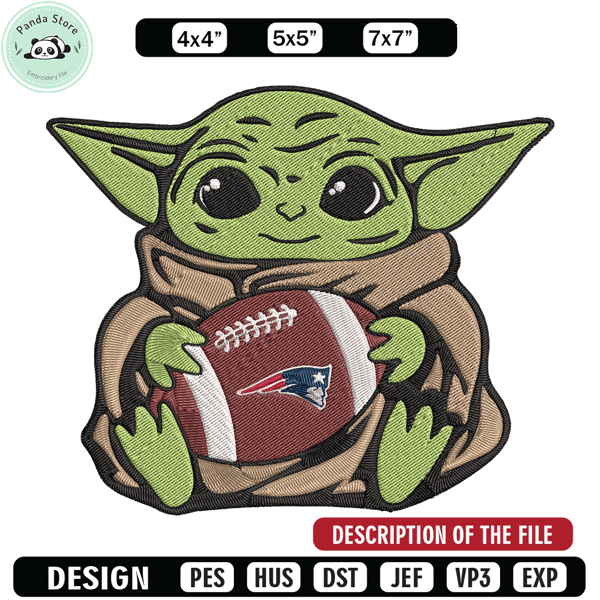 Baby Yoda New England Patriots embroidery design, New England Patriots embroidery, NFL embroidery, logo sport embroidery.jpg