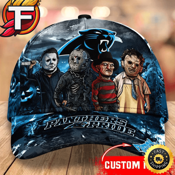 Carolina Panthers  Nfl Personalized Trending Cap Mixed Horror Movie Characters.jpg