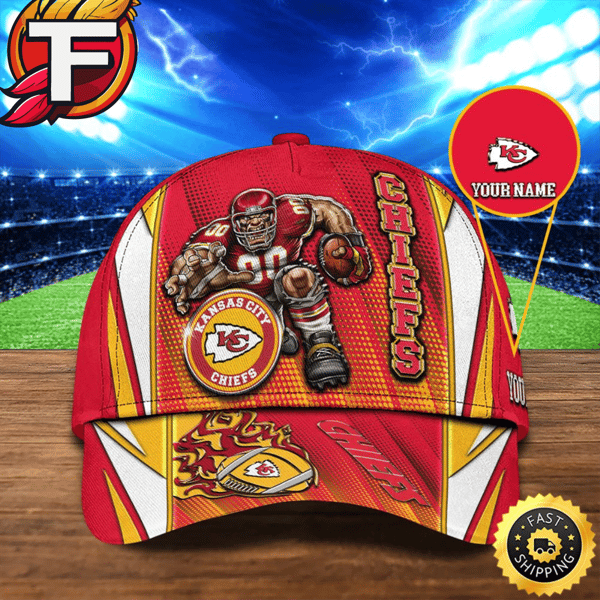 Kansas City Chiefs Personalized Your NameNFL Football Sport Cap.jpg