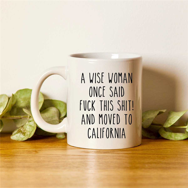 California Mug, Cali Mug, California Gifts, Long Distance Mug, San Francisco Mug, California State, Moving Away Gift, Go.jpg