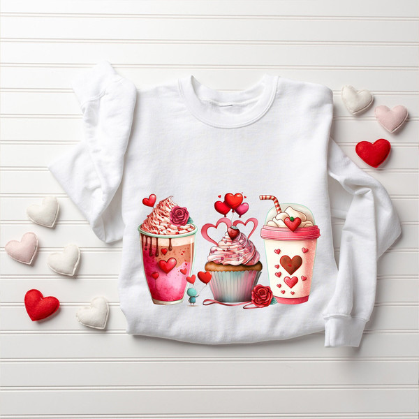 Valentine's Day Sweatshirt, Valentine Sweatshirt, Heart Sweatshirt, Valentine's Day Gift, Women's Sweatshirt, Love Sweatshirt, Gift for Her.jpg