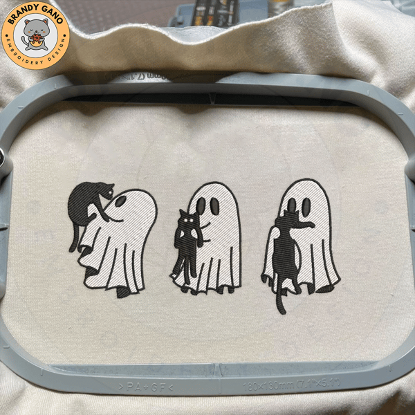 Spooky Vibes Embroidery Machine Design, Spooky Halloween Embroidery Design, Cute Spooky With Black Cat Embroidery Design 1.jpg