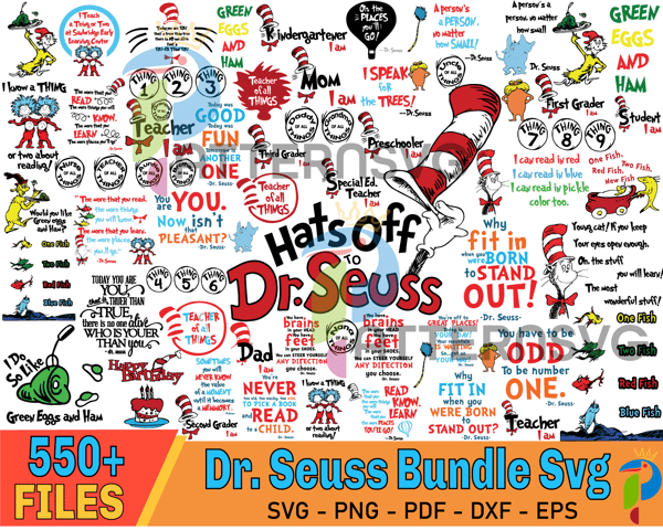 550 Files Dr. Seuss Bundle Svg, Dr Seuss Svg For Dad Mom, The Cat In The Hat Svg.jpg