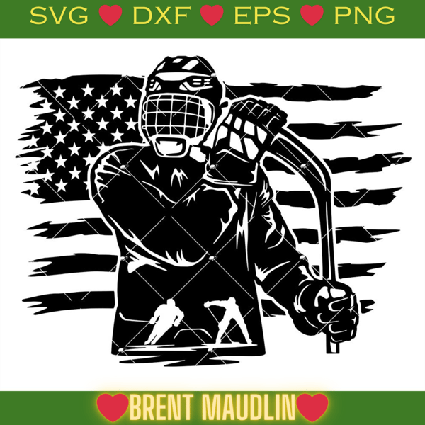 US Hockey Player Svg, Ice Skating Sports Svg, Hockey Svg.jpg