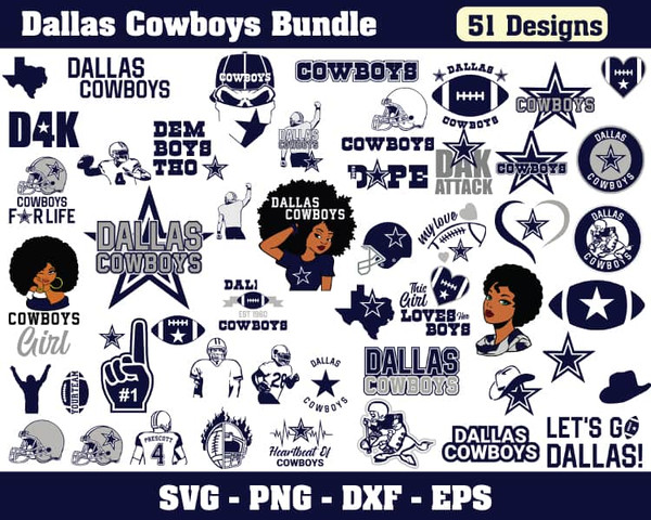 51 Files Dallas Cowboys Svg Bundle, Dallas Cowboys Svg, Sport Lovers Svg.jpg