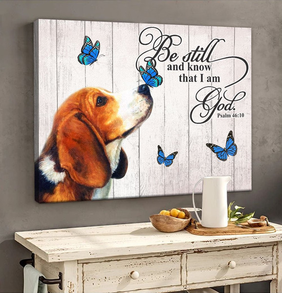 Beagle Matte Canvas - Dog Wall Art Prints - Canvas Wall Art Decor.jpg