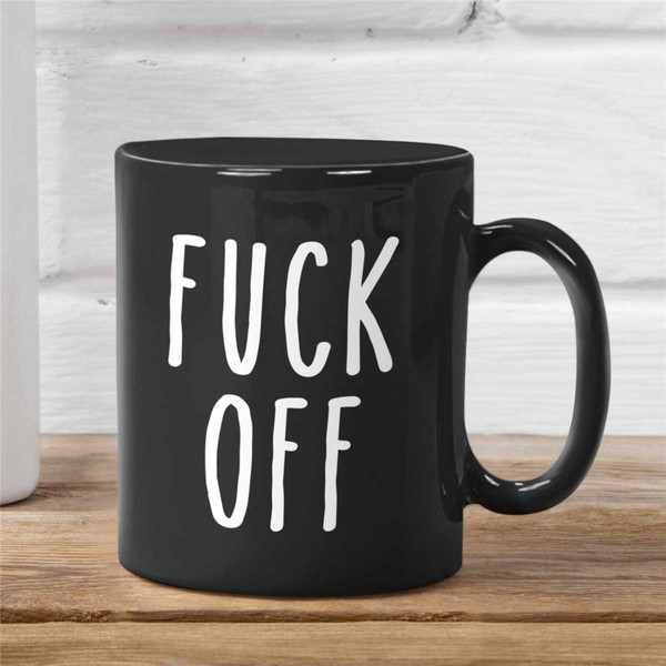 Rae Dunn Fuck Off Rude Gag Black Ceramic Mug.jpg