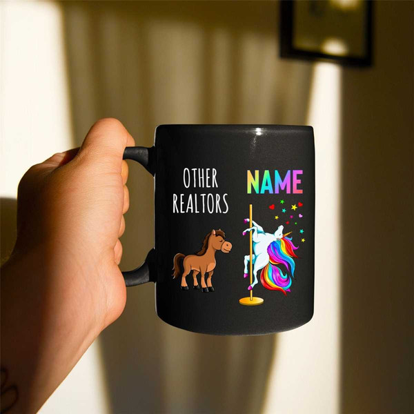 Realtor Gift, Realtor Unicorn Mug, Realtor Mug, Realtor Closing Gift, Coffee Cup, Realtor Gifts, Real Estate Agent Mug, 1.jpg