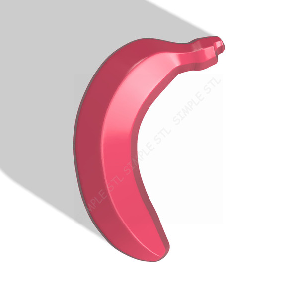 BANANA STL FILE for vacuum forming and 3D printing 1.jpg