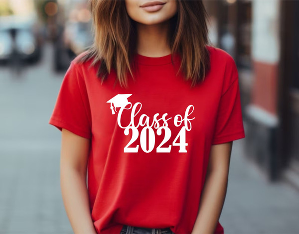 Class Of 2024 T-Shirt, Graduate Shirts, Game Over, Graduation Group Matching, End Of School, Level Completed, Game Over, Last Day Of School.jpg