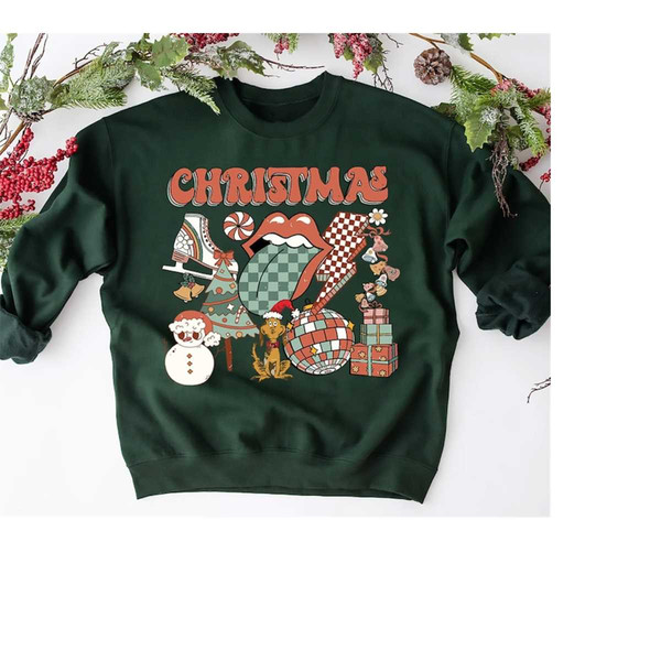 Christmas Holiday Sweatshirt, Xmas Party Shirt, Christmas Family Trip Shirt, Snowman Shirt, Christmas Tree Shirt, Christ.jpg