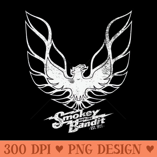 Smokey And The Bandit - PNG design downloads - Lifetime Access To Purchased Files