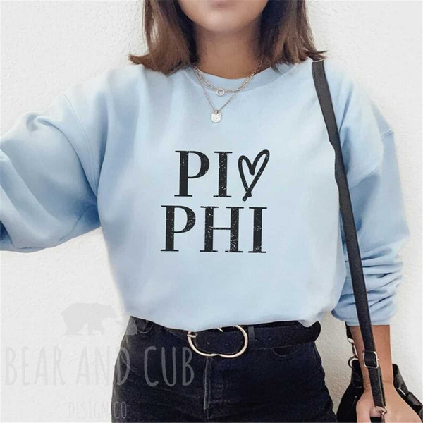 Sorority Crewneck, Pi Beta Phi Sweatshirt, College Sweatshirt Vintage, Sweatshirt Women Trendy Crewneck, Y2K Sweatshirt,.jpg