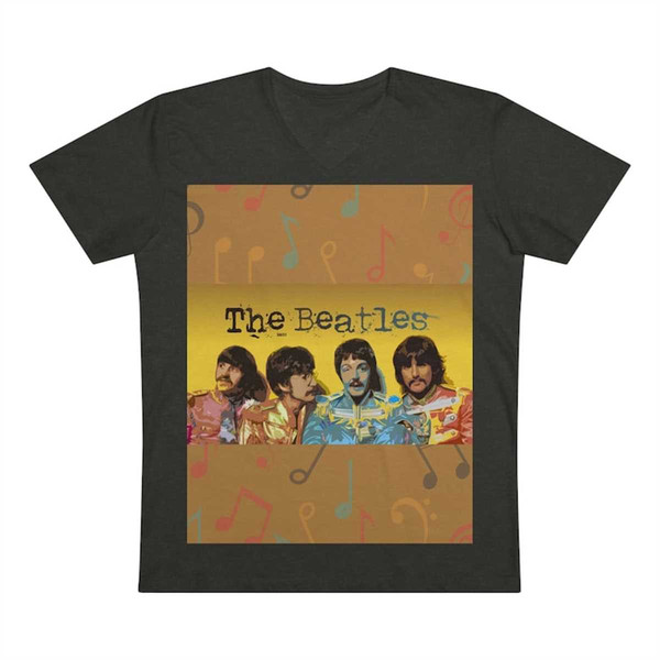 The Beatles Mens V-neck T-Shirt.jpg