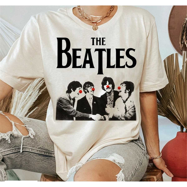 The Beatles Rock Band Xmas Sweatshirt, Beatles Christmas Shirt, Beatles Holiday Gift, Rock Musin Lovers Tee,Christmas Vi.jpg