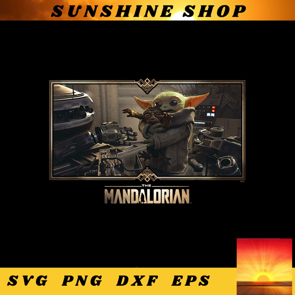 Star Wars The Mandalorian Season 3 Grogu Big Hug Concept Art png, digital download, instant.png
