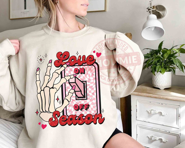 Retro Love Season Sweatshirt, Valentines Day Shirt, Faux Glitter Shirt, Love Sweatshirt, Valentine Day Sweatshirt, Valentines Shirt.jpg
