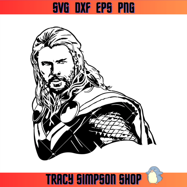 God of Thunder Svg, Avengers Svg, Thor Svg, Chris Hemsworth.jpg