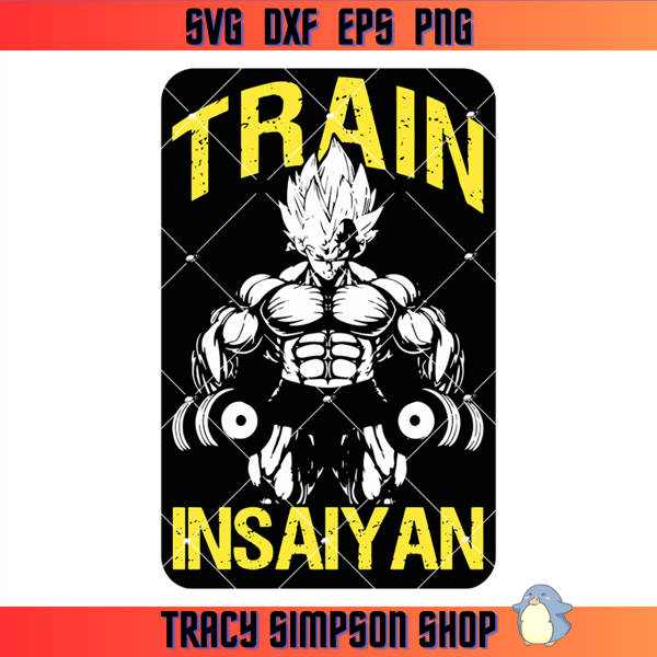 Motivational Train Insaiyan Svg, Fitness Svg, Anime.jpg