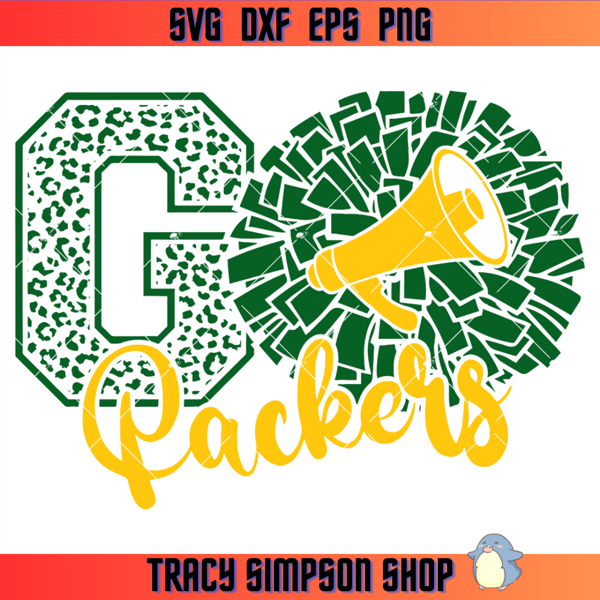 Packers Cheer Svg, Cheerleading Packers Svg, Go Packers Svg.jpg