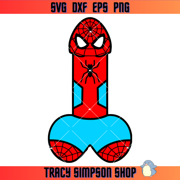 Spiderman Penis Svg, Penis Humor Svg, Bachelorette Party Svg.jpg