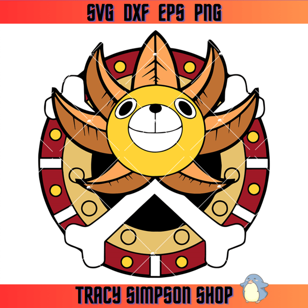 Thousand Sunny One Piece Svg, Bandiera Pirate Svg, Monkey.jpg