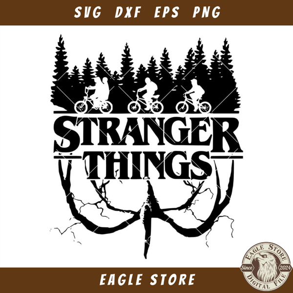 Demogorgon Svg, Stranger Things Svg, Eleven Svg, Gang Svg.jpg