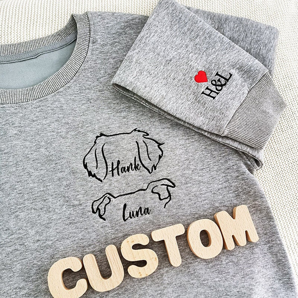 Custom Dog Mom Sweatshirt,Embroidered Dog Ear Outline, Dog Ear Sweatshirt, Custom Dog Gift,Pet Ears + Name Custom Dog Portrait Sweater.jpg