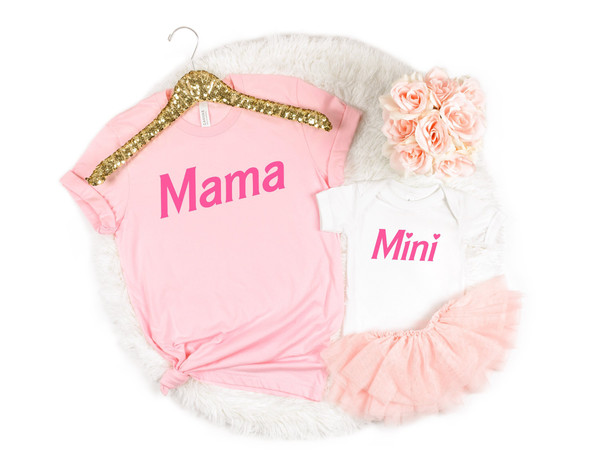 Mama Shirt , Matching Mama And Mini Sweatshirts, New Mom Gift Idea , Best Gifts For Moms , Mini Shirt, Baby Shower Gift, Mother's Day Shirt.jpg