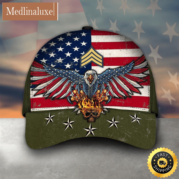 Eagle American Army With Rank Classic Cap.jpg