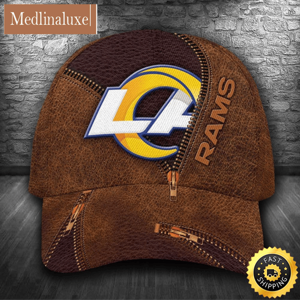 Los Angeles Rams Zipper All Over Print 3D Classic Cap.jpg