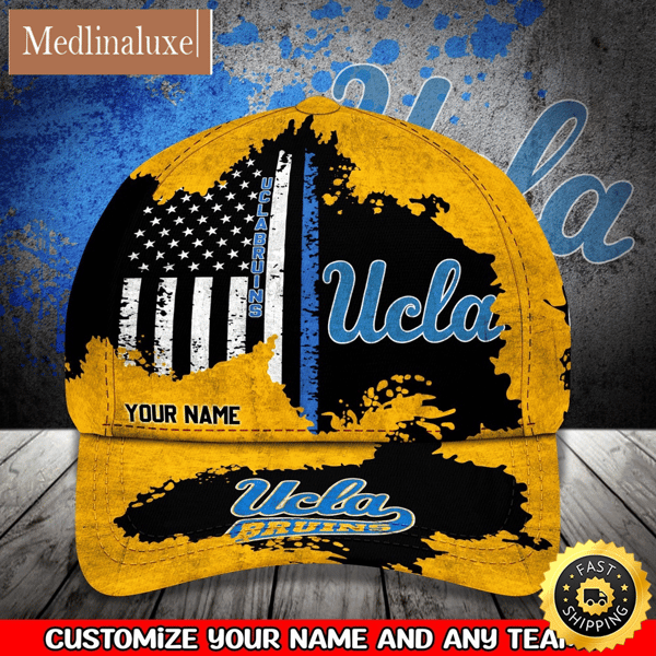 NCAA UCLA Bruins Baseball Cap Your Name Custom Baseball Cap.jpg