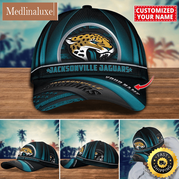 NFL Jacksonville Jaguars Baseball Cap Custom Football Cap For Fans.jpg